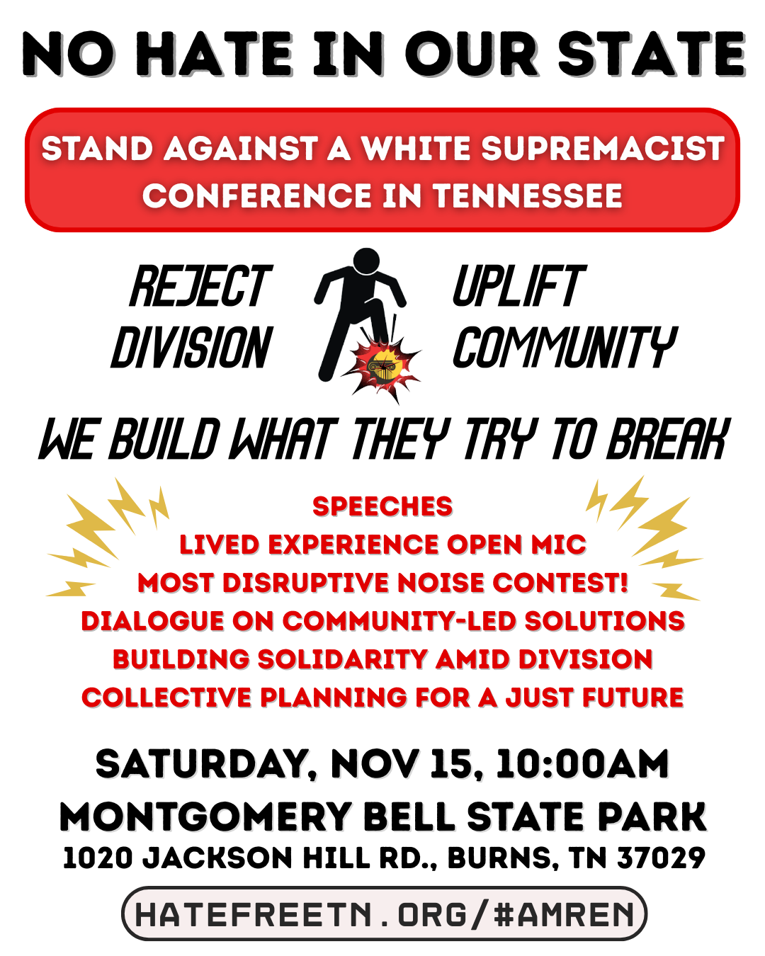 Abolish AmRen Protest